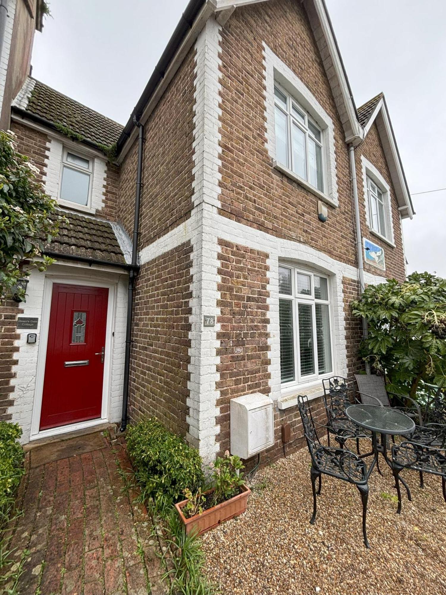 Downs Gate Cottage Eastbourne Eksteriør bilde